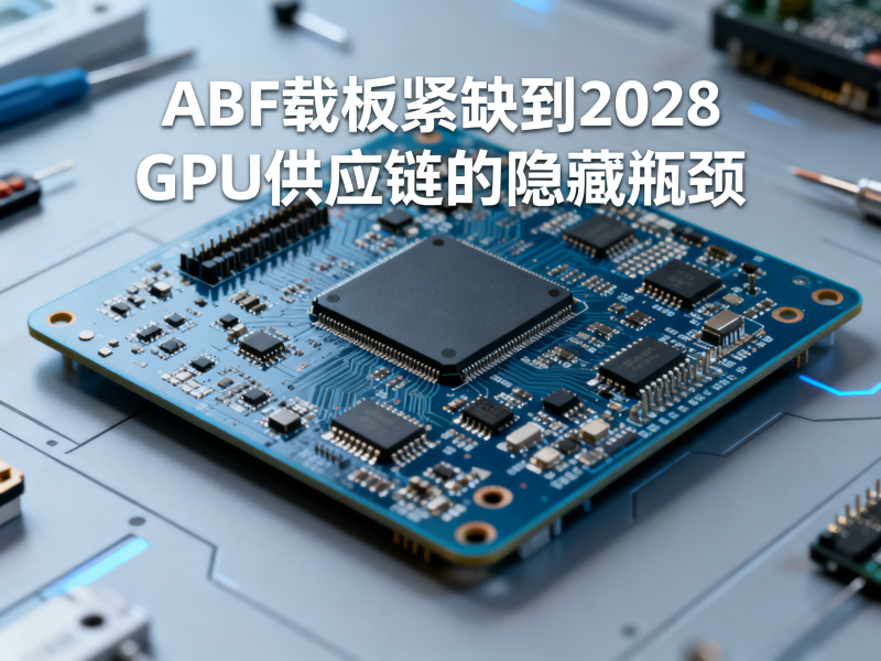 ABF载板紧缺到2028：GPU供应链的隐藏瓶颈