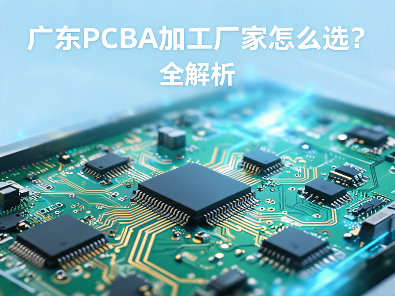 广东 PCBA 加工厂家怎么选？全解析：从技术能力到交付服务的综合选择指南