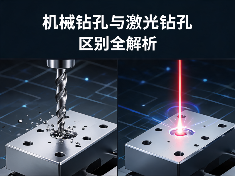 机械钻孔与激光钻孔区别全解析：PCB 制造中两种核心钻孔工艺的技术对比与应用选择