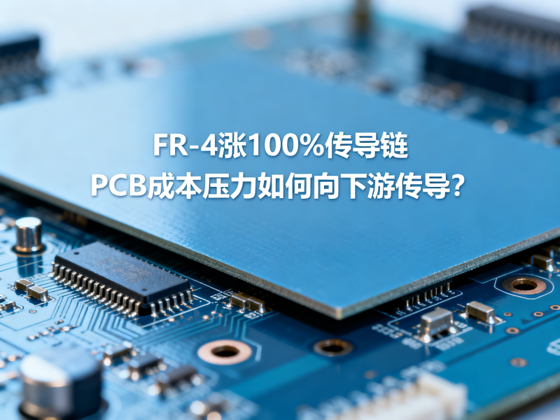 FR-4涨100%传导链：PCB成本压力如何向下游传导？