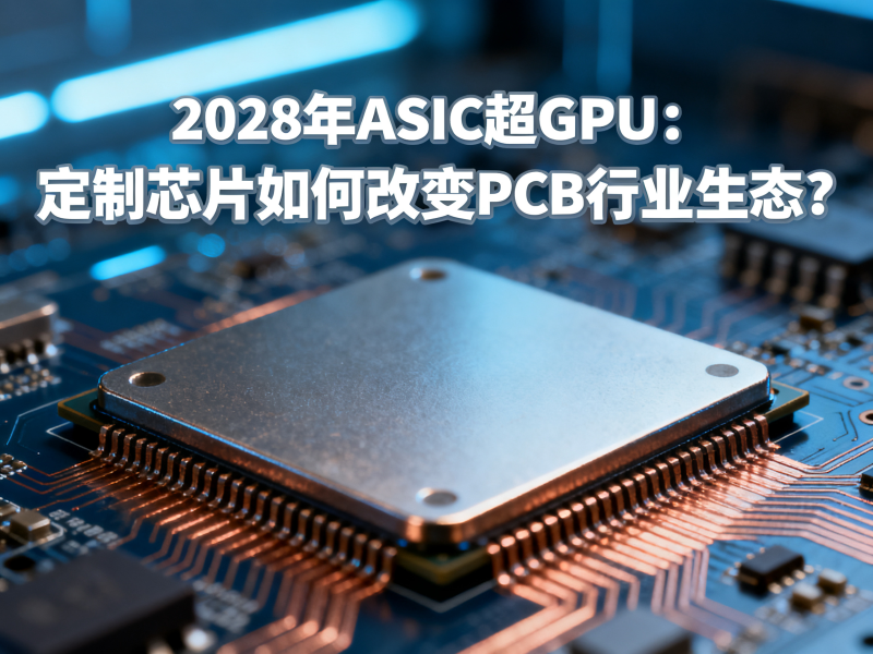 2028年ASIC超GPU：定制芯片如何改变PCB行业生态？