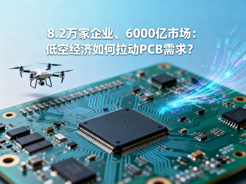 8.2万家企业、6000亿市场：低空经济如何拉动PCB需求？