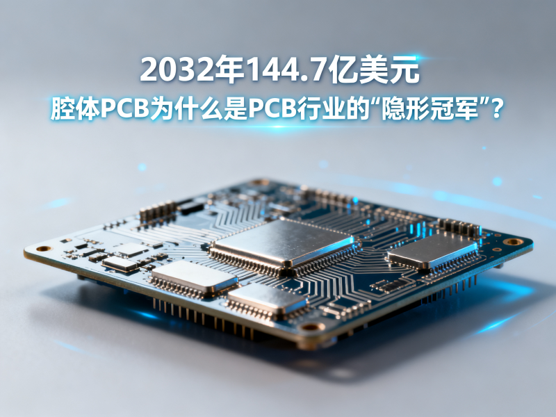 2032年144.7亿美元：腔体PCB为什么是PCB行业的