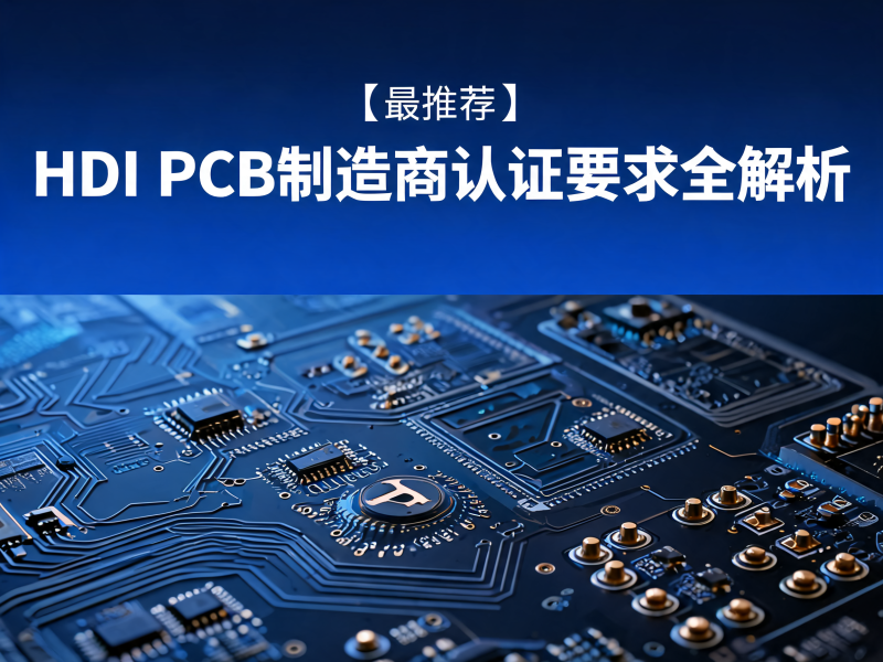 HDI PCB 制造商认证要求全解析：从技术标准到行业合规