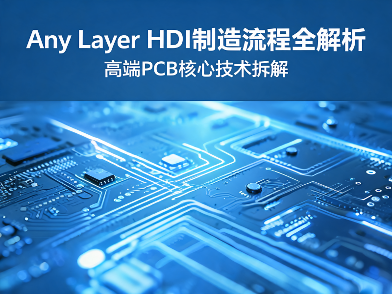 Any Layer HDI 制造流程全解析：技术突破与行业应用指南