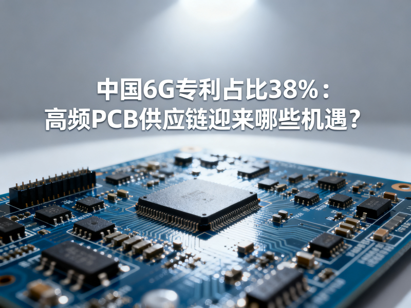 中国6G专利占比38%：高频PCB供应链迎来哪些机遇？