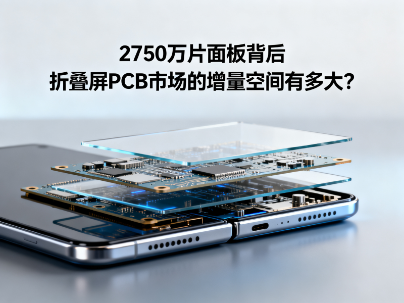 2750万片面板背后：折叠屏PCB市场的增量空间有多大？