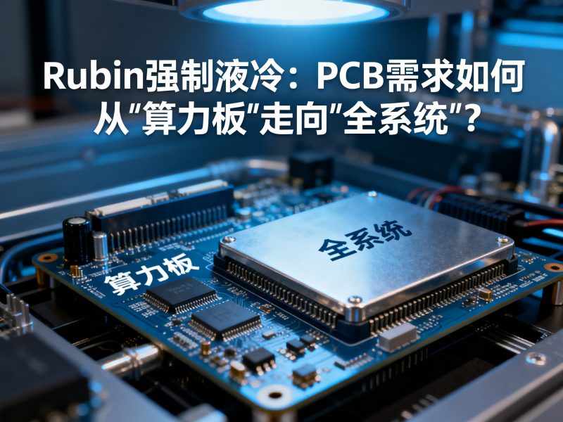 Rubin强制液冷：PCB需求如何从
