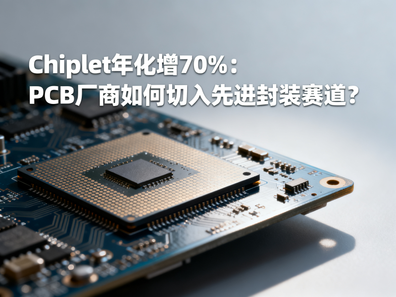 Chiplet年化增70%：PCB厂商如何切入先进封装赛道？