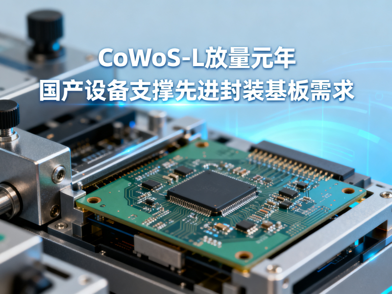 CoWoS-L放量元年：国产设备如何支撑先进封装基板需求？