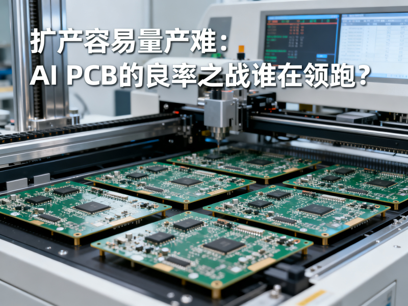 扩产容易量产难：AI PCB的良率之战谁在领跑？