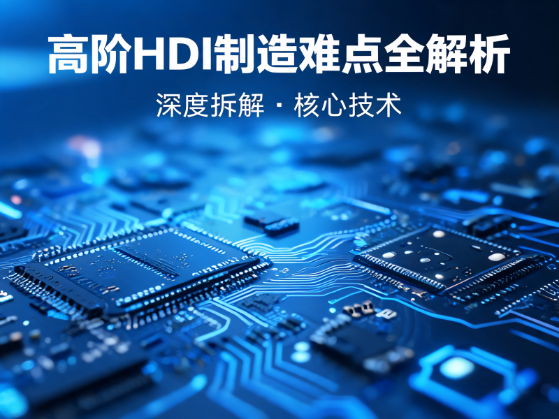 高阶 HDI 制造难点全解析：从技术瓶颈到突破路径  ?