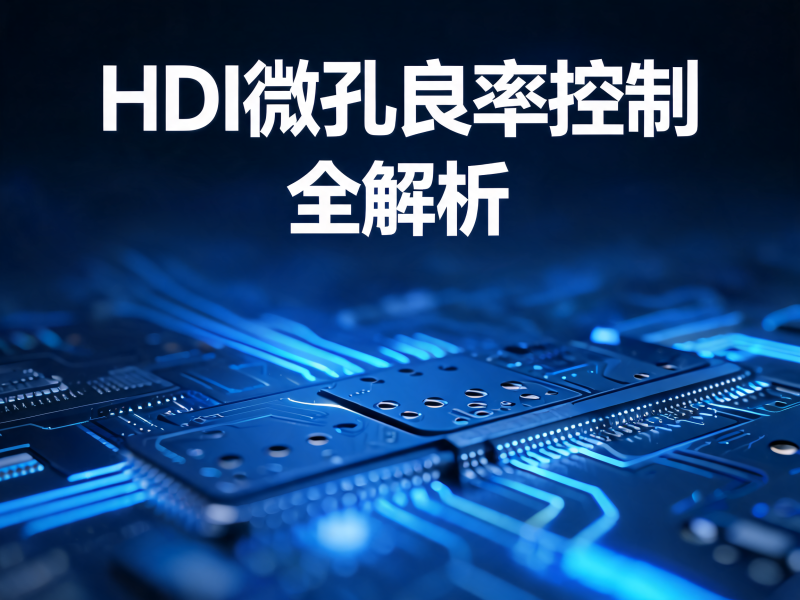 HDI 微孔良率控制全解析：高密度互联 PCB 制造中的技术难点与良率提升策略