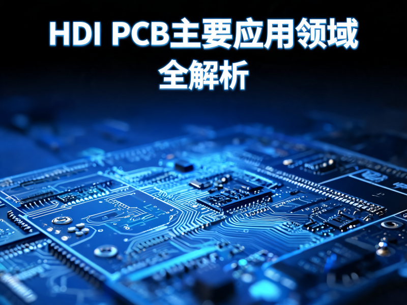 HDI PCB 主要应用领域全解析：从消费电子到智能时代的核心组件