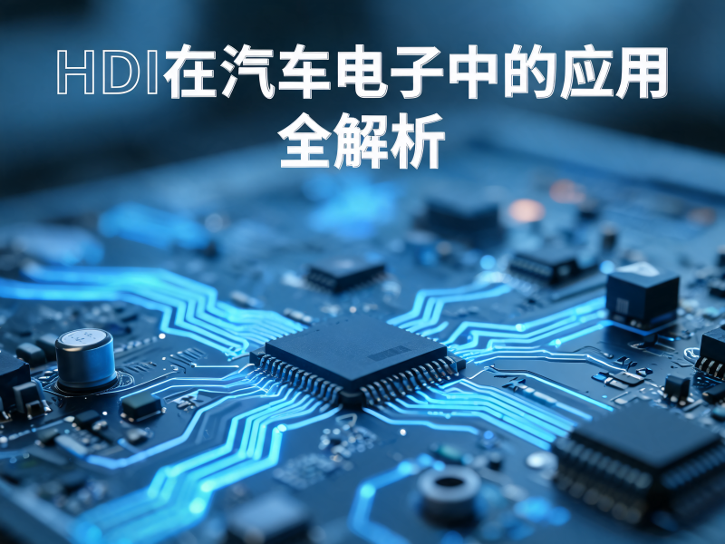 HDI 在汽车电子中的应用全解析：技术突破与行业发展趋势