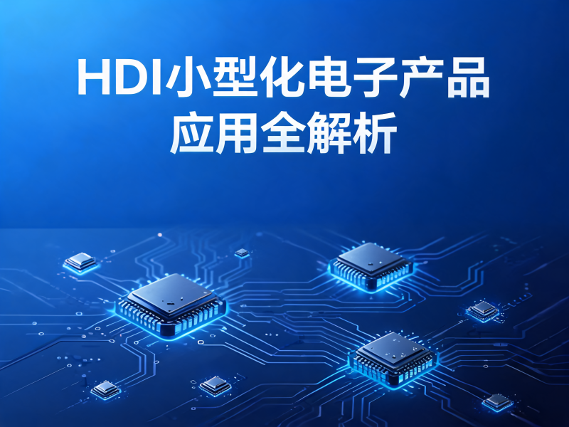 HDI 小型化电子产品应用全解析：从技术特性到场景落地