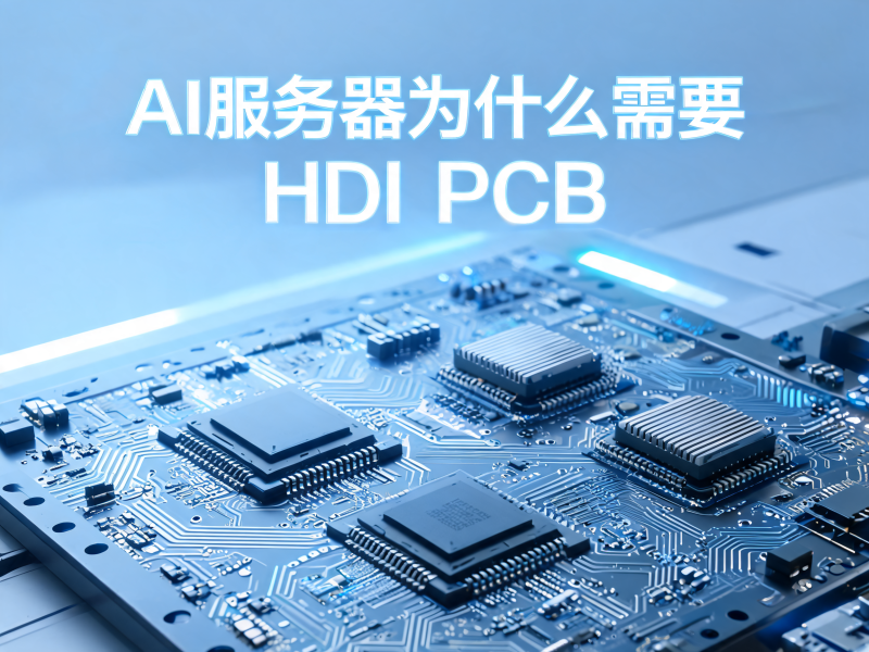 AI 服务器为何青睐 HDI PCB？解析高密度互联技术在 AI 算力场景中的关键支撑