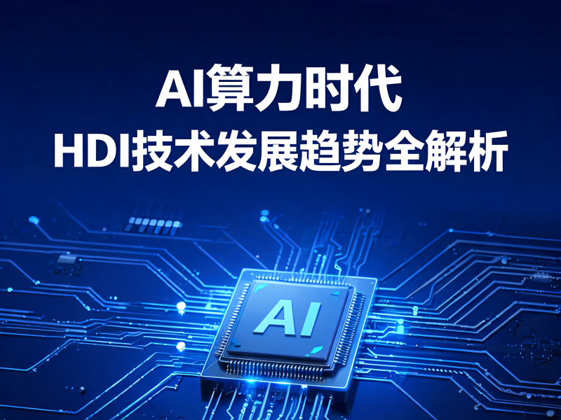 AI 算力时代 HDI 技术发展趋势全解析：从制造升级到应用场景变革
