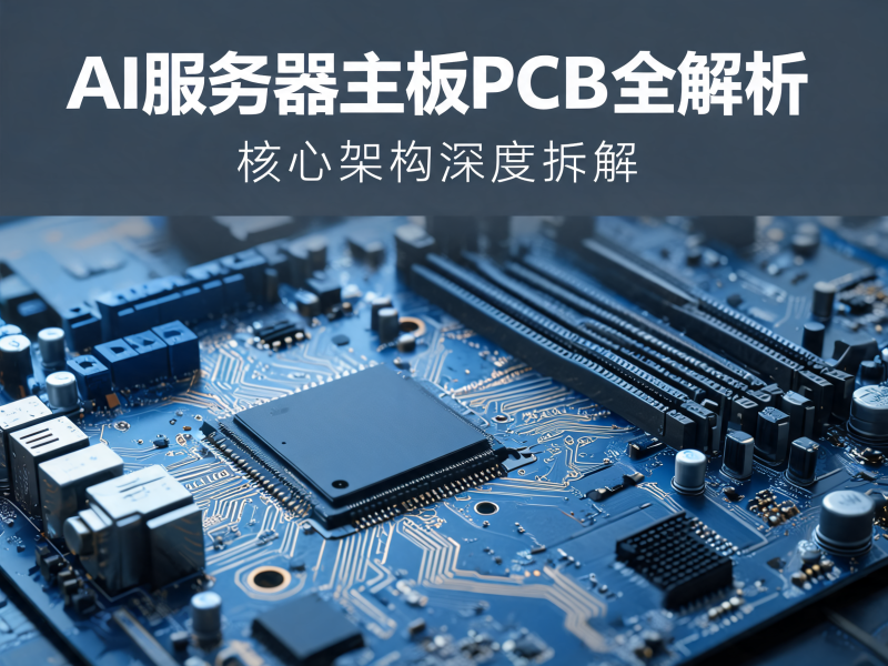 AI 服务器主板 PCB 结构全解析：高密度、高可靠设计要点与制造方案
