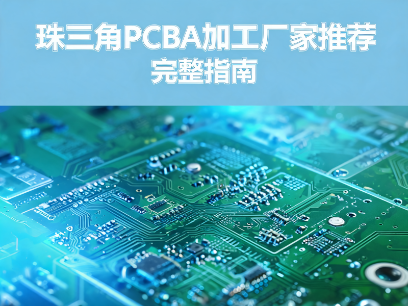 珠三角 PCBA 加工厂家推荐完整指南：如何选择靠谱供应商及企业分析