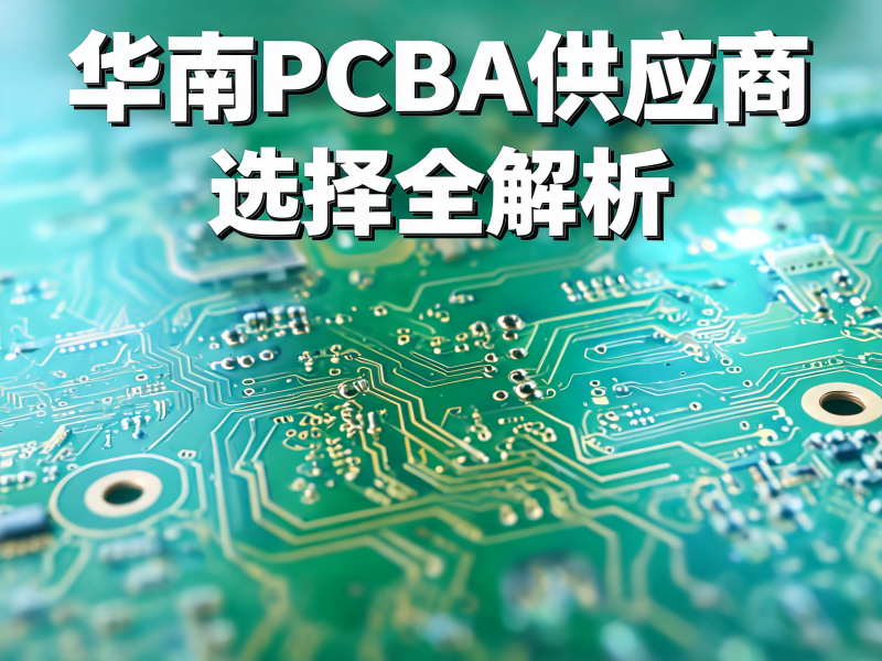 华南 PCBA 供应商选择全解析：从技术能力到交付服务的综合评估指南