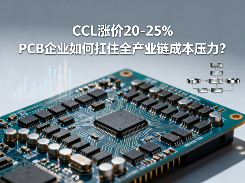 CCL涨价20-25%：PCB企业如何扛住全产业链成本压力？