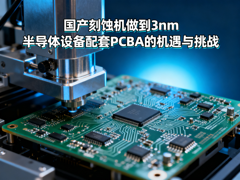 国产刻蚀机做到3nm：半导体设备配套PCBA的机遇与挑战