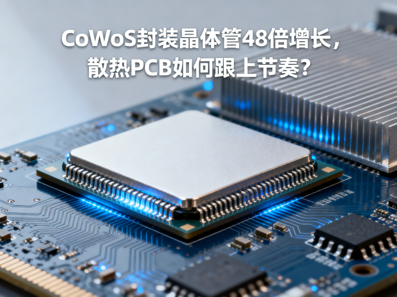 CoWoS封装晶体管48倍增长，散热PCB如何跟上节奏？