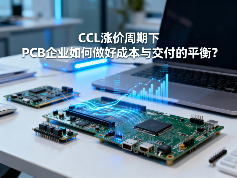 CCL涨价周期下，PCB企业如何做好成本与交付的平衡？