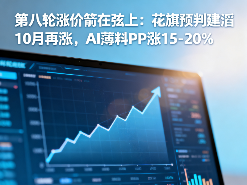 第八轮涨价箭在弦上：花旗预判建滔10月再涨，AI薄料PP涨15-20%