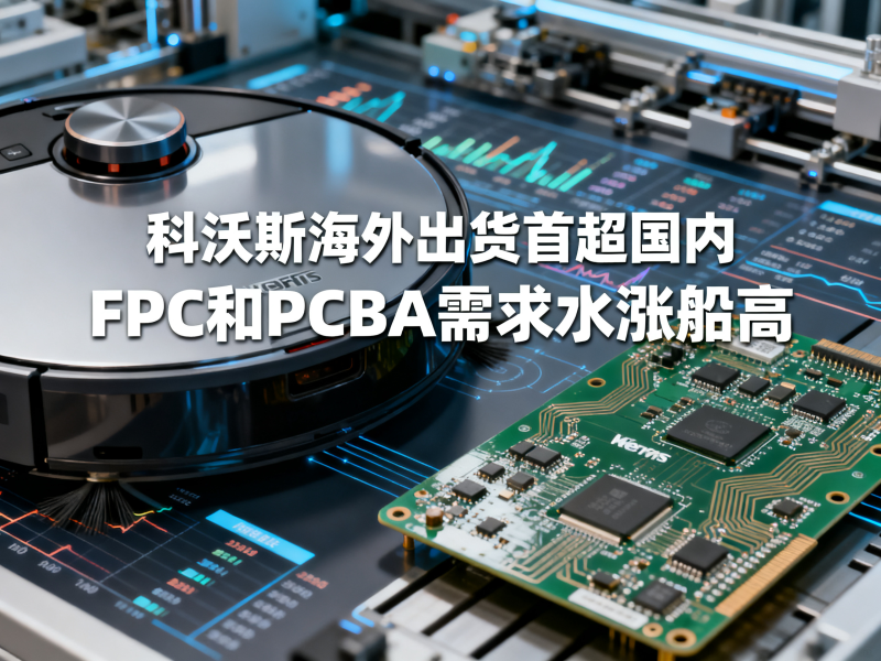 科沃斯海外出货首超国内，FPC和PCBA需求水涨船高