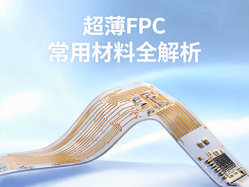 超薄 FPC 常用材料全解析：从基材到覆盖膜的技术演进