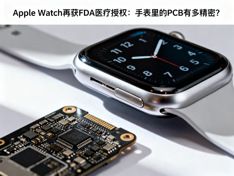 Apple Watch再获FDA医疗授权：手表里的PCB有多精密？
