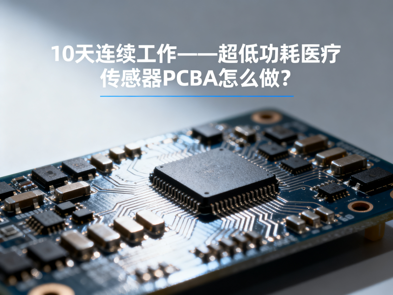10天连续工作——超低功耗医疗传感器PCBA怎么做？