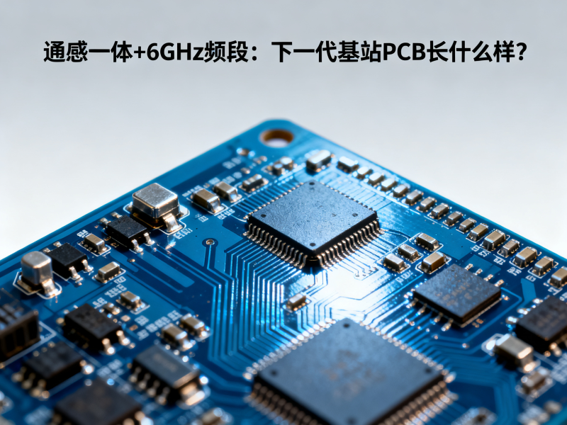 通感一体+6GHz频段：下一代基站PCB长什么样？