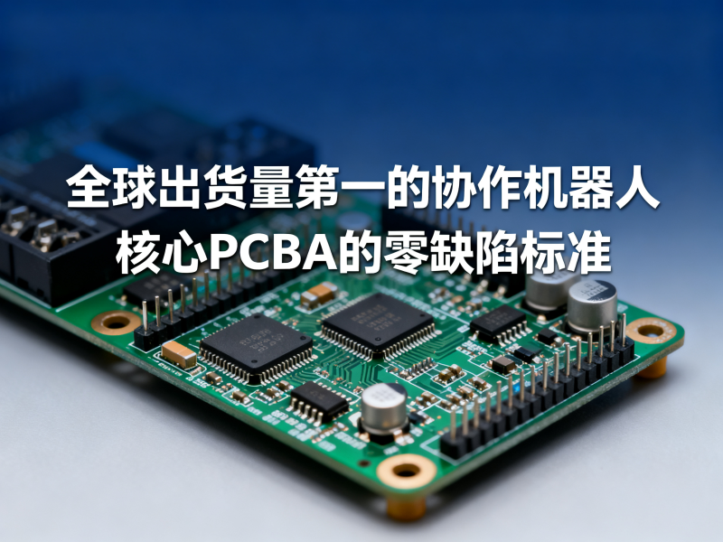 全球出货量第一的协作机器人：核心PCBA的零缺陷标准
