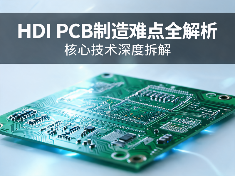HDI PCB 制造难点全解析：从工艺到参数的 5 大核心挑战