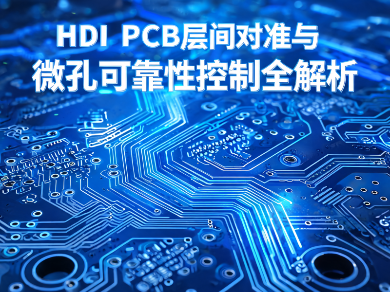 HDI PCB 层间对准与微孔可靠性控制全解析