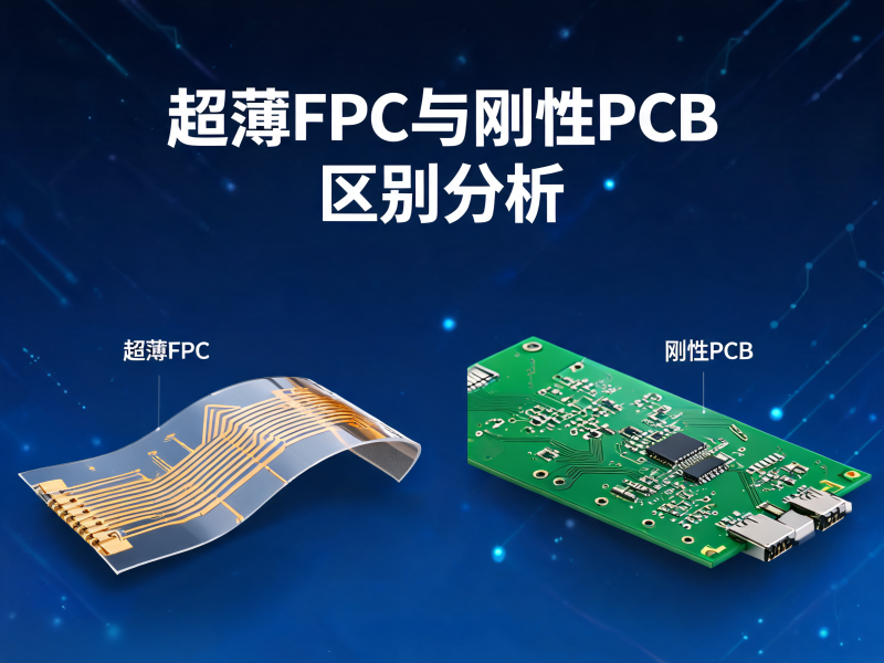 超薄 FPC 与刚性 PCB 区别分析：从设计到制造的核心差异解析