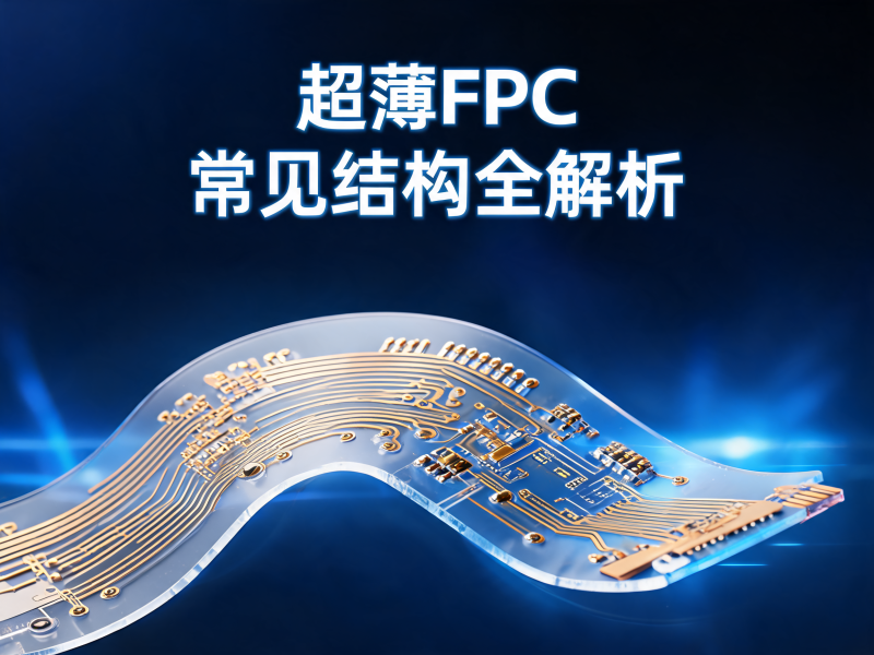 超薄 FPC 常见结构全解析：从材料到工艺的设计逻辑与制造要点
