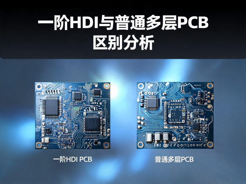 一阶 HDI 与普通多层 PCB 区别分析：从结构设计到应用场景的深度解析