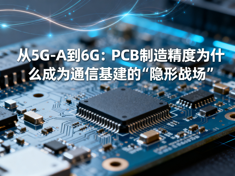 从5G-A到6G：PCB制造精度为什么成为通信基建的