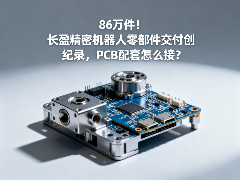 86万件！长盈精密机器人零部件交付创纪录，PCB配套怎么接？