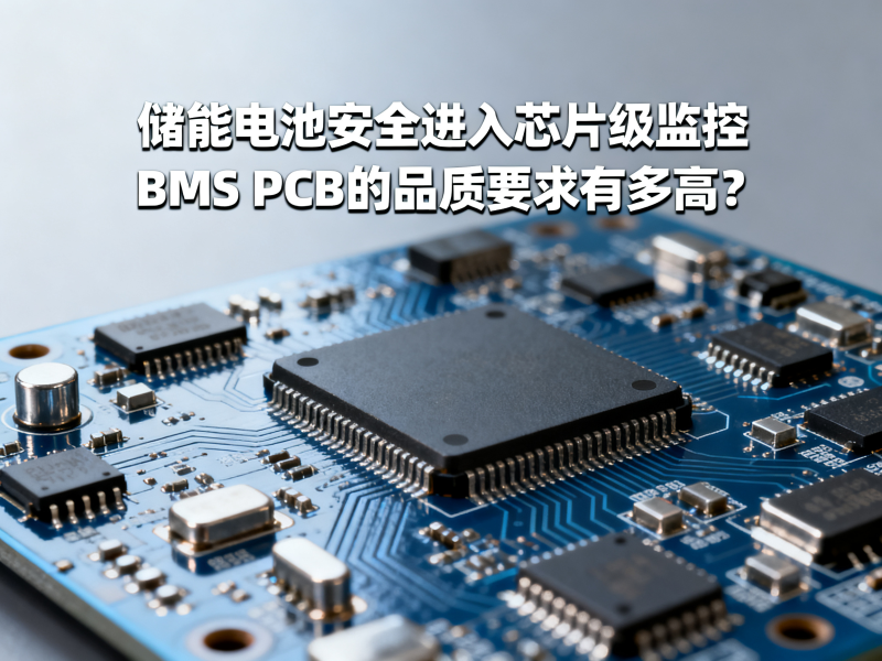 储能电池安全进入芯片级监控，BMS PCB的品质要求有多高？