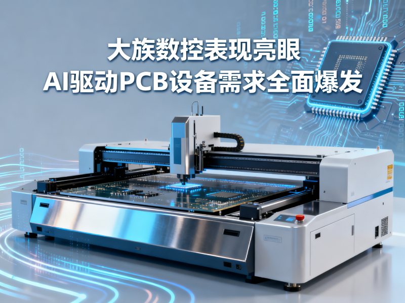 大族数控表现亮眼，AI驱动PCB设备需求全面爆发