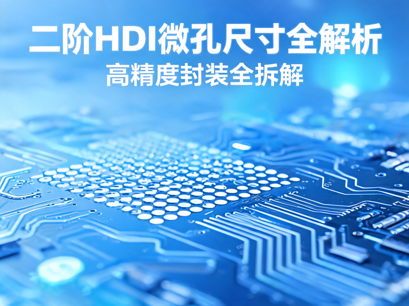 二阶 HDI 微孔尺寸设计全解析：从参数到工艺，研发与采购必看