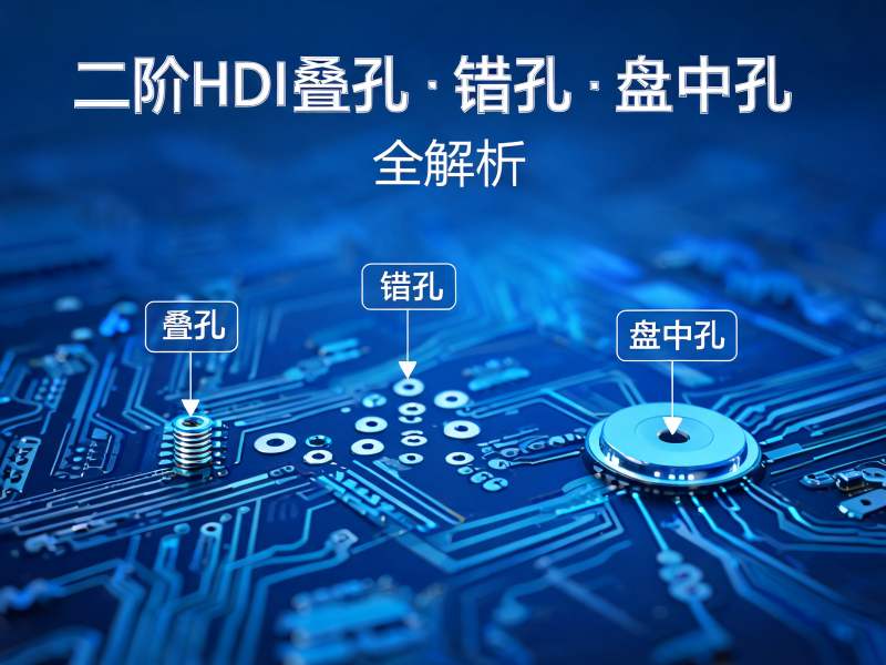 二阶 HDI 能否做叠孔错孔盘中孔？技术实现全解析