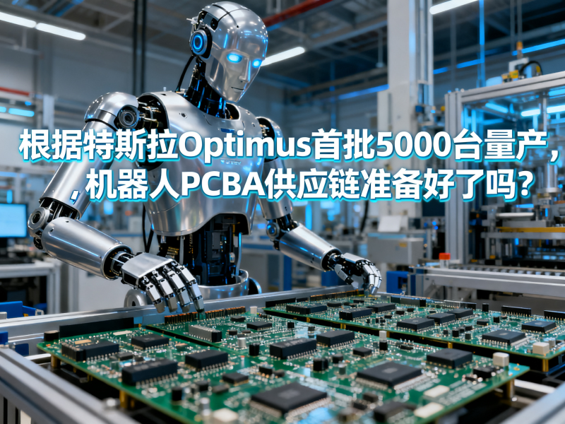 特斯拉Optimus首批5000台量产，机器人PCBA供应链准备好了吗？