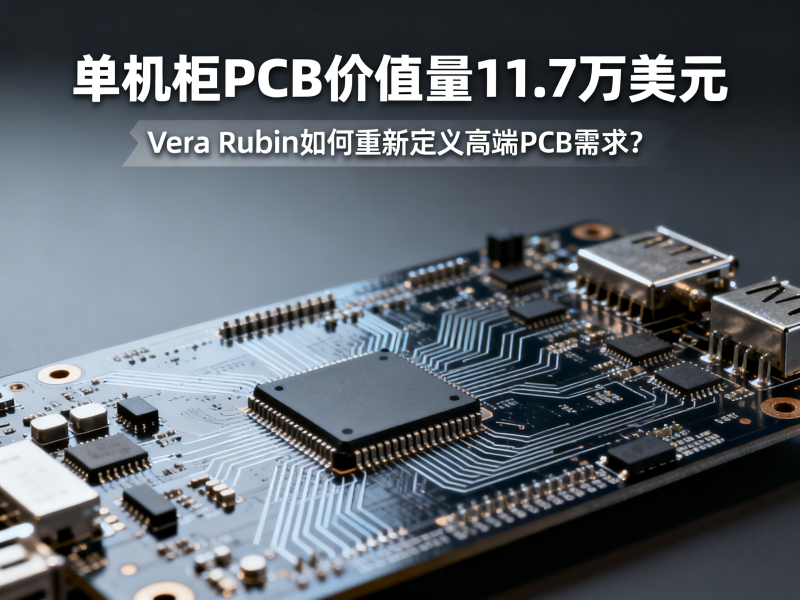 单机柜PCB价值量11.7万美元：Vera Rubin如何重新定义高端PCB需求？
