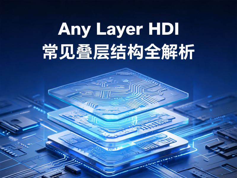 Any Layer HDI 常见叠层结构全解析